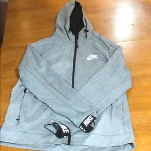 Grey Nike Sportswear Fleece